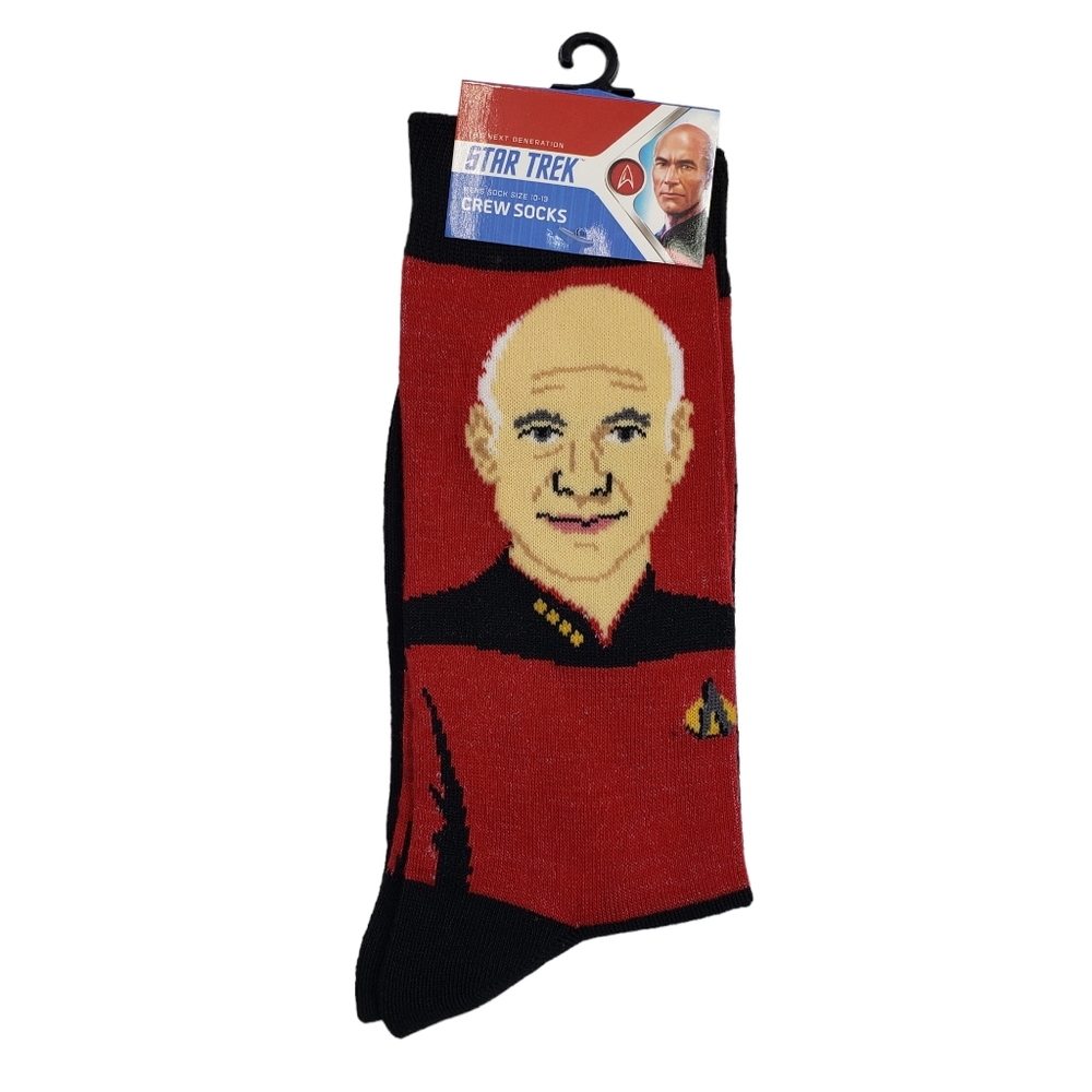 New, 4 pairs of Star Trek Crew Socks. Fits foot sizes 10-13.F005DT, November 2 - Picture 4 of 6